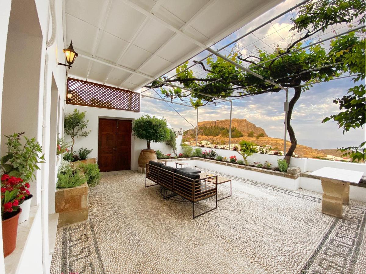 Arte Lindos Villa Esterno foto