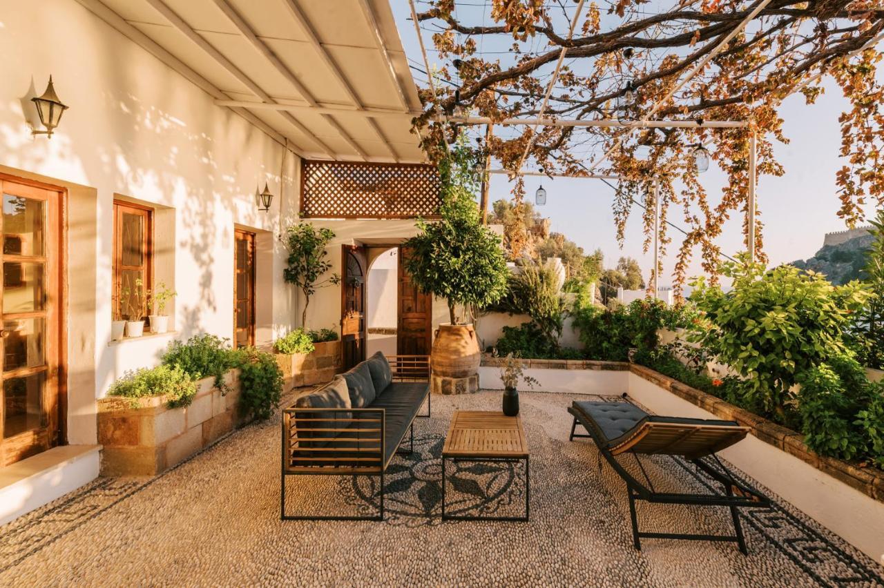 Arte Lindos Villa Esterno foto