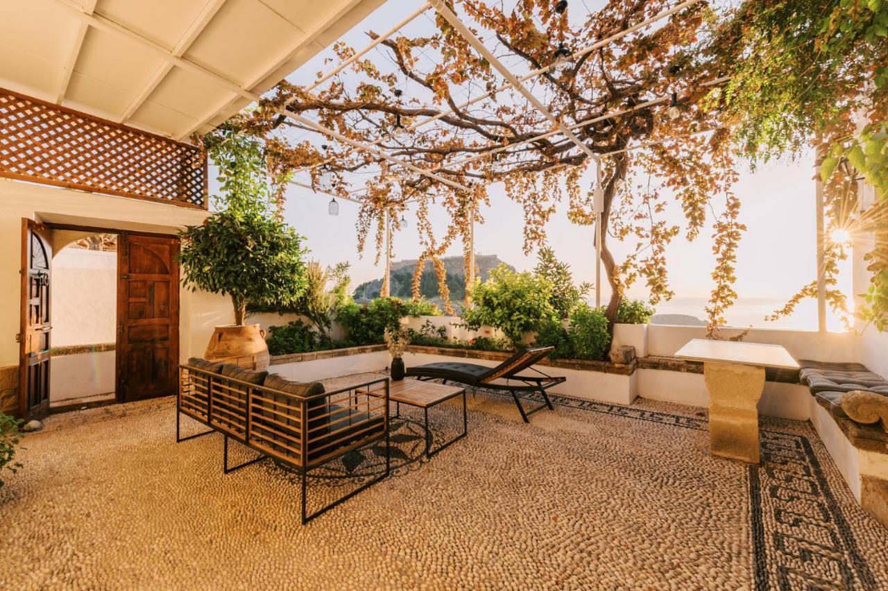 Arte Lindos Villa Esterno foto