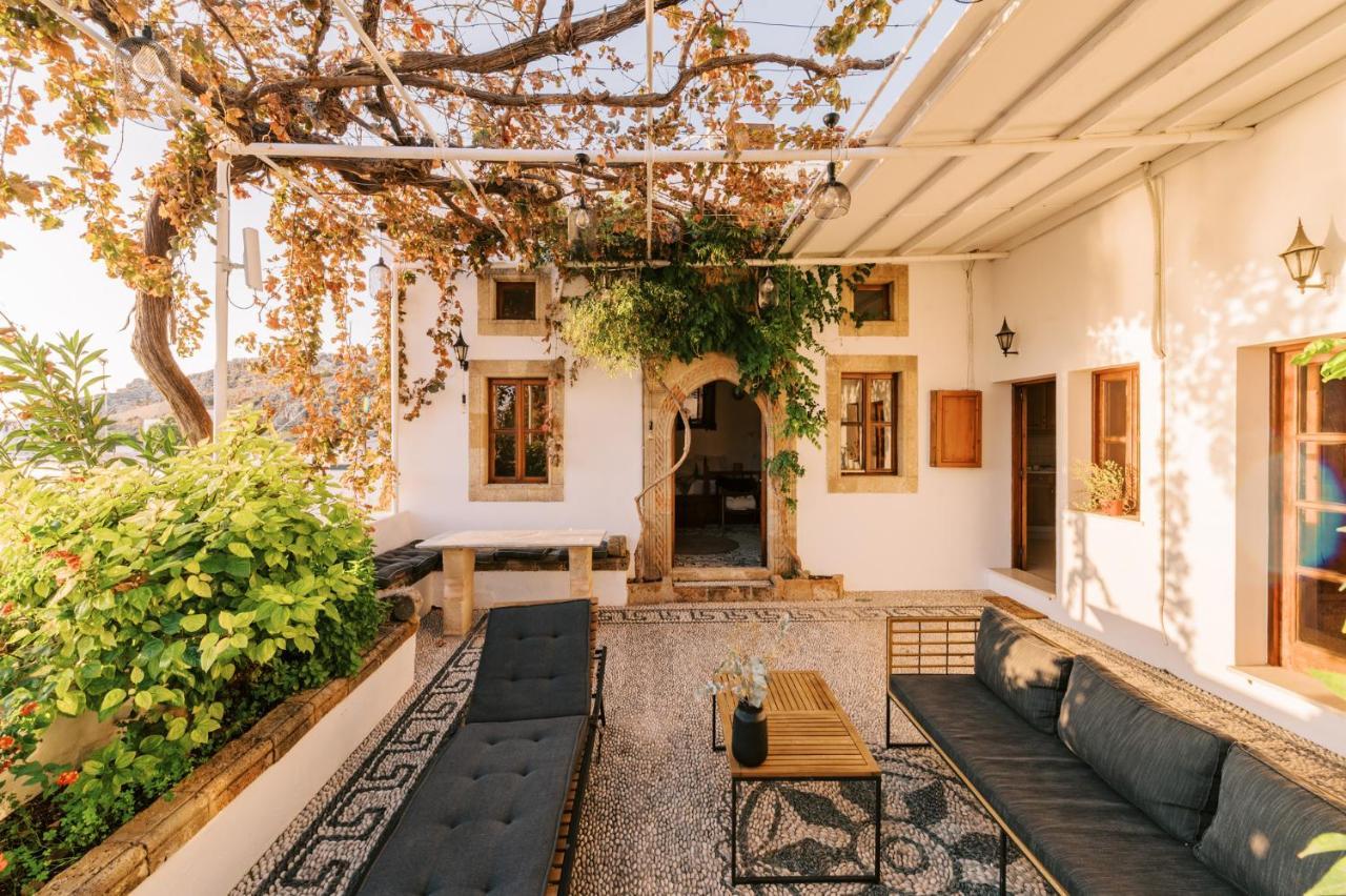 Arte Lindos Villa Esterno foto