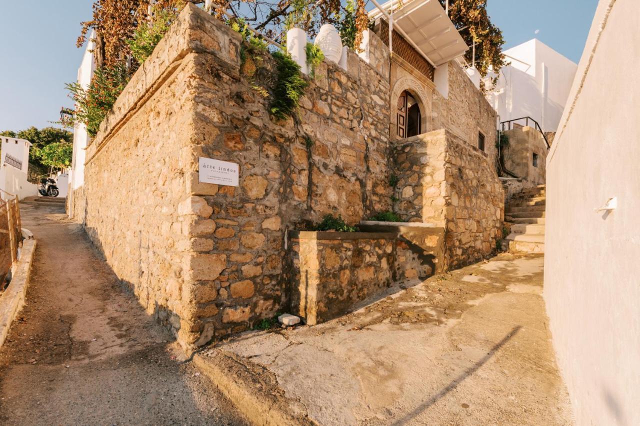 Arte Lindos Villa Esterno foto