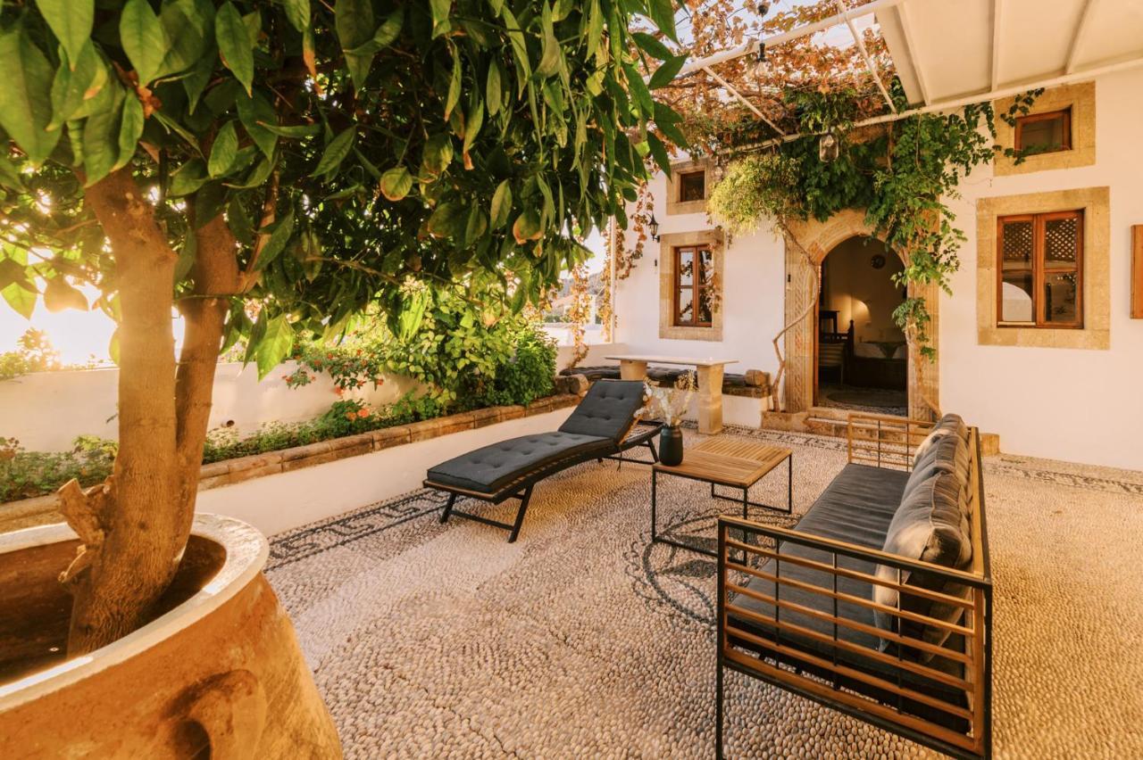 Arte Lindos Villa Esterno foto