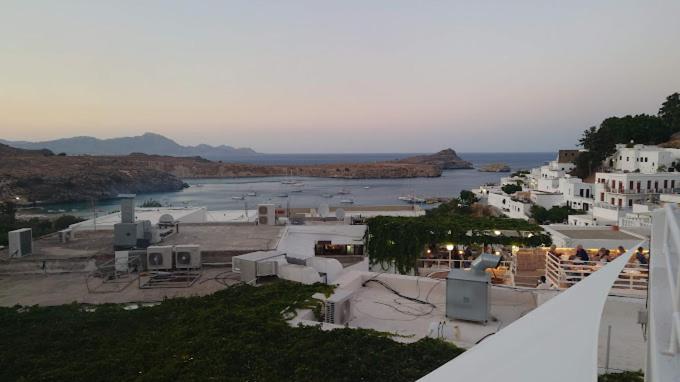 Arte Lindos Villa Esterno foto